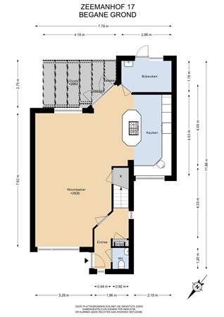 Floorplan - Zeemanhof 17, 1433 LM Kudelstaart